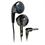 Maxell EB-95 Lightweight Stereo Earbuds Headphones - Black